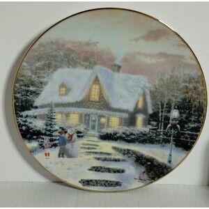 Home to Grandma's House By Thomas Kinkade Plate
